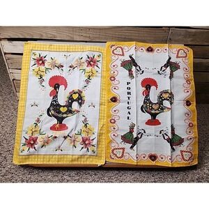 Vintage Tea Towels From Portugal  From The 50's/60's